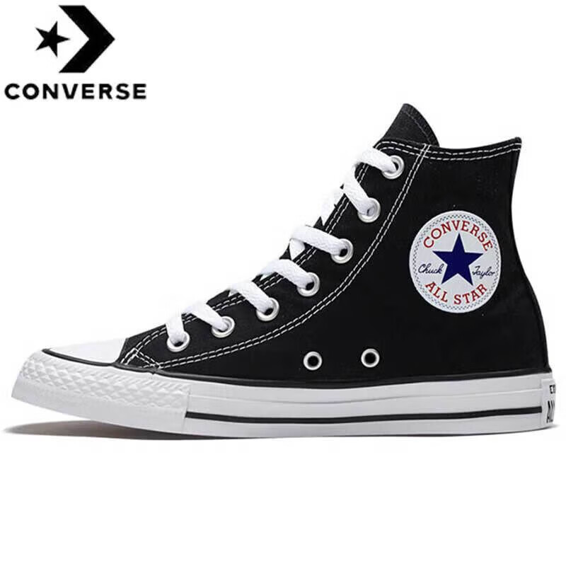 CONVERSE 匡威 男鞋女鞋 ALL STAR 高帮帆布鞋 情侣休闲鞋子男 101010 37.5 329元