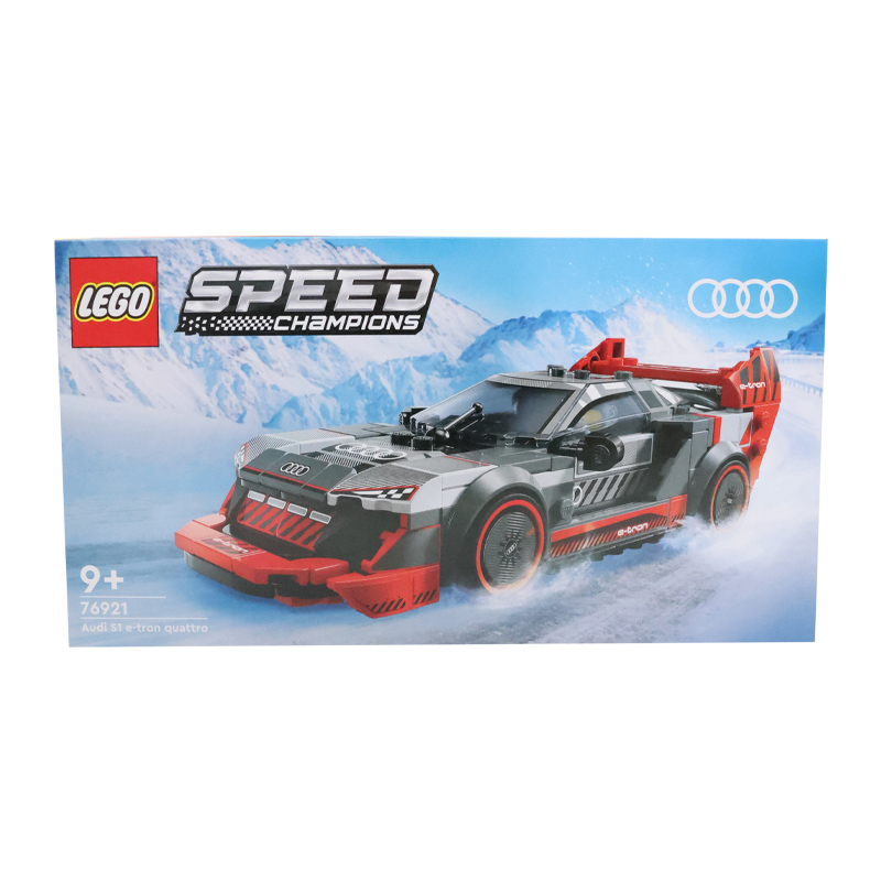 LEGO 乐高 Speed系列 76921 奥迪S1 e-tron quattro 赛车拼插积木 137.75元