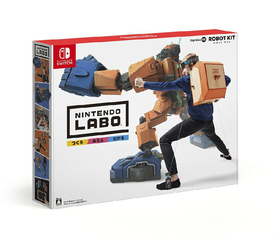 预售,nintendo 任天堂 labo 机器人套组 prime会员到手约536元