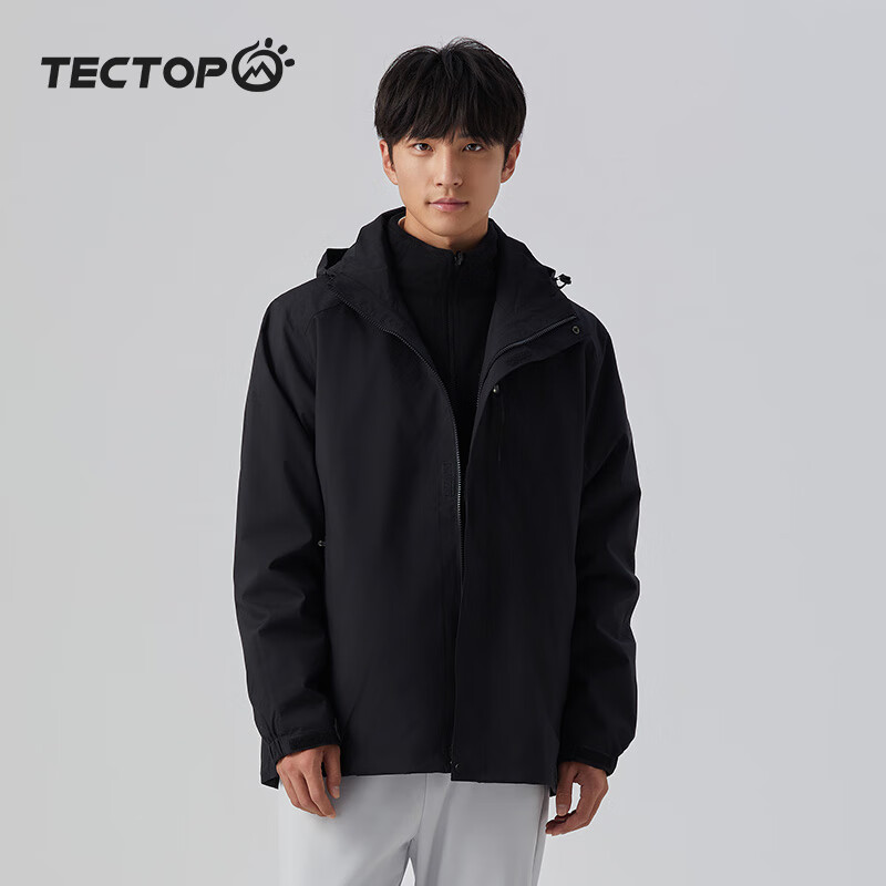 PLUS会员：TECTOP 探拓 男款三合一两件套 95133 157.96元包邮（双重优惠）