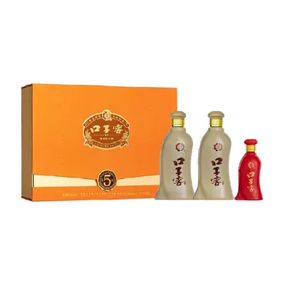 88vip：口子窖5年型50度550ml*2瓶礼盒 205.15元（需领券）返20元猫超卡