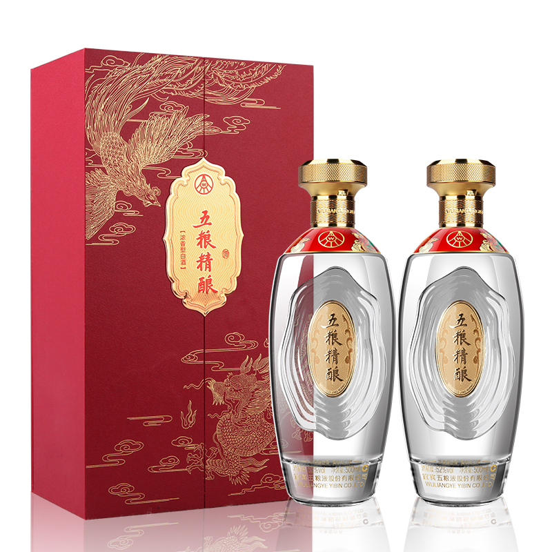 88VIP：WULIANGYE 五粮液 五粮精酿龙凤呈祥52度500ml 701.1元（需用券）