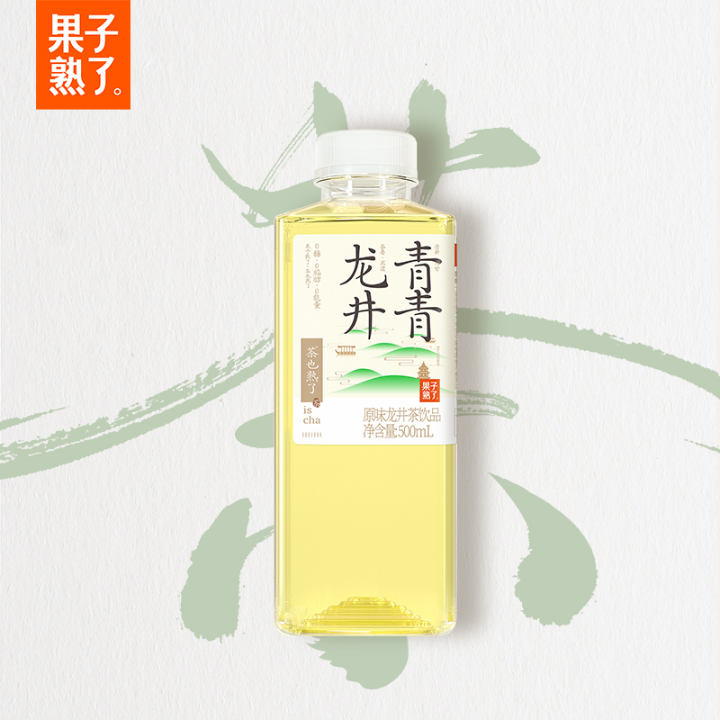 果子熟了 无糖茶栀栀乌龙茉莉龙井 500ml 70.9元