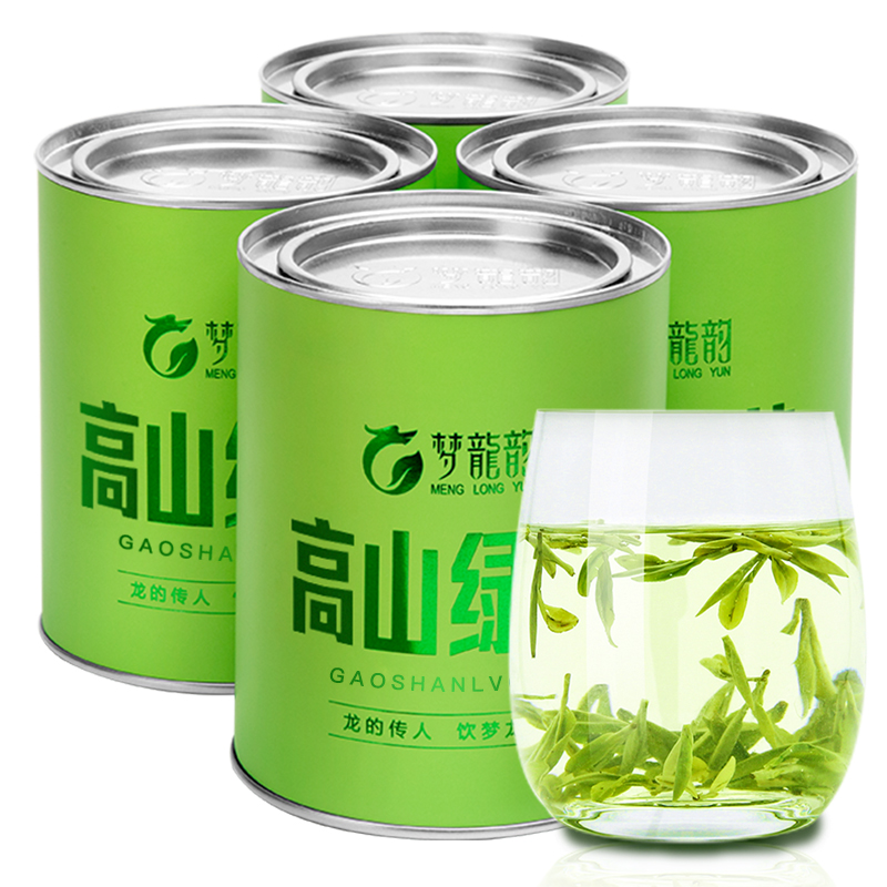 梦龙韵 云雾碧螺春 高山绿茶125g*4罐 14.75元（需用券）