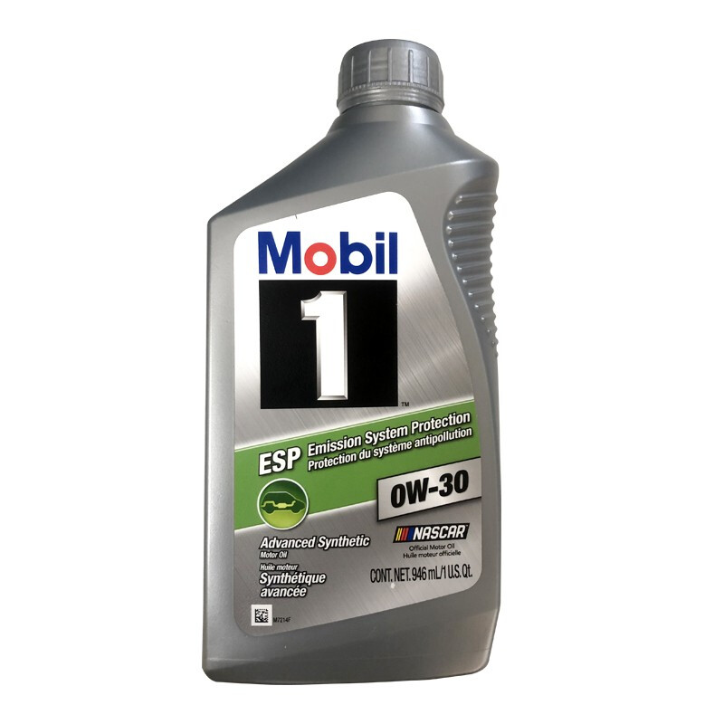 Mobil 美孚 1号系列 ESP 0W-30 C3级 全合成机油 946ML 美版 58.7元（需买6件，需用