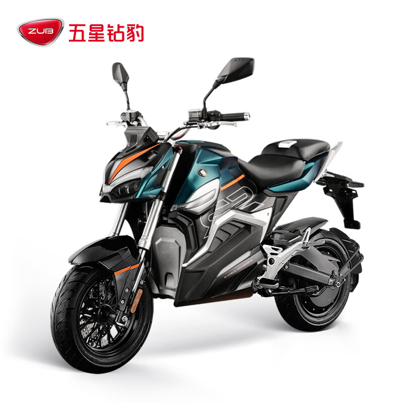 ZUB 五星钻豹 电动车高速电动摩托车 72V35AH 4999元（需用券）