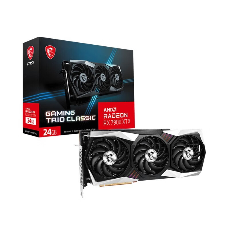 MSI 微星 RX 7900 XTX GAMING 魔龙 24G 6699元