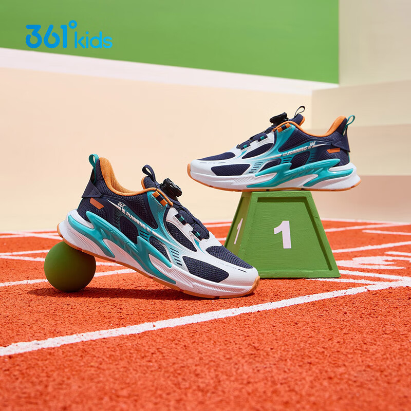 361° 童鞋男女童运动跑鞋年春季中大童鞋 篮球鞋 89元