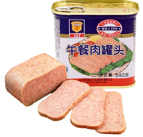 MALING 梅林B2 梅林 午餐肉罐头 340g 12.48元（需买4件，需用券）