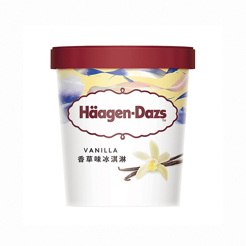 哈根達斯 H?agen·Dazs 冰淇淋 香草味 81g 23.11元