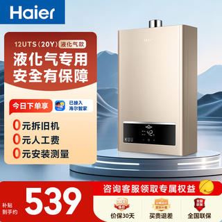 海尔 JSQ22-12UTS 强排式燃气热水器 12L 液化气 450.76元 - 美泡泡 海尔 JSQ22-12UTS 强排式燃气热水器 12L 液化气 450.76元 - 美泡泡