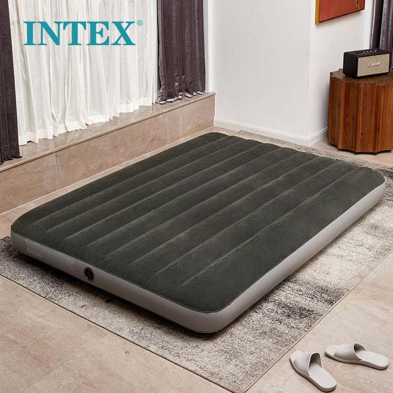 百亿补贴：INTEX 充气床垫家用气垫床单人加高加厚便携 35.7元