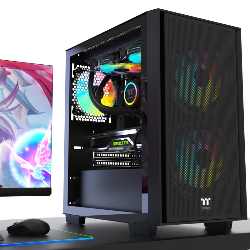 Thermaltake 曜越 Tt（Thermaltake）启航者F4 黑色 109元