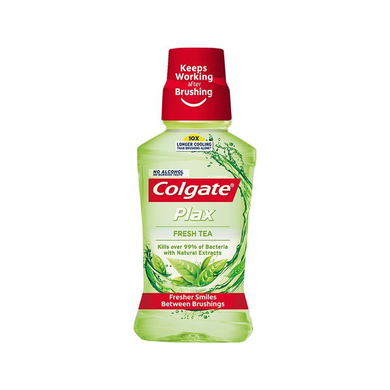 PLUS会员：Colgate 高露洁 贝齿漱口水 清新茶健 250ml 13.02元