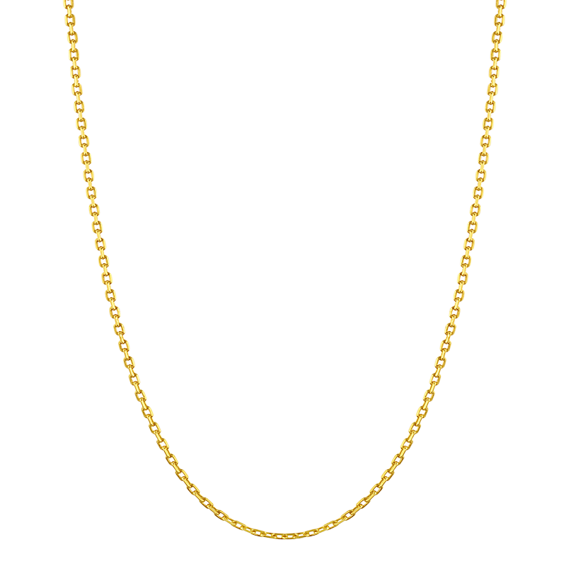 周大生黄金项链女足金o字链金项链素链生日礼物送女友 43cm 3.1g 3041.64元包邮