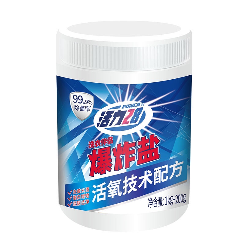 Power28 活力28 爆炸盐 衣物去污泡泡粉 1.2kg 12.9元