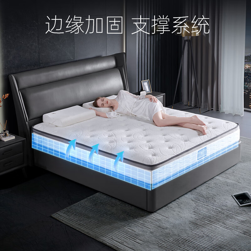 20点开始：舒达 Serta 京致 乳胶弹簧床垫 180*200*25cm 5199元（需用券）