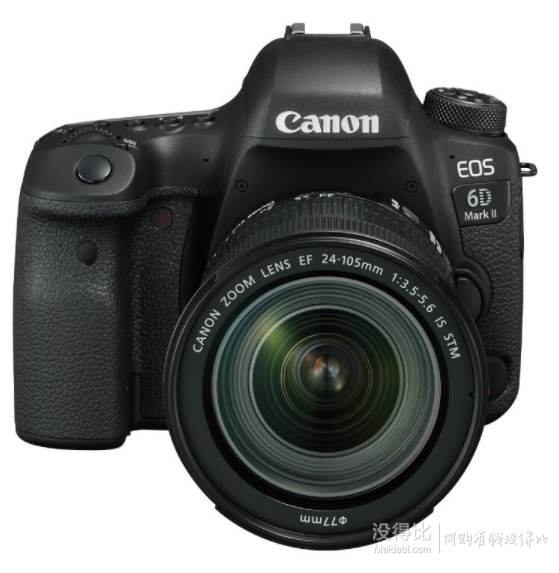 Canon 佳能 EOS 6D Mark II 全画幅单反相机 24-105mm套机 14699元包邮