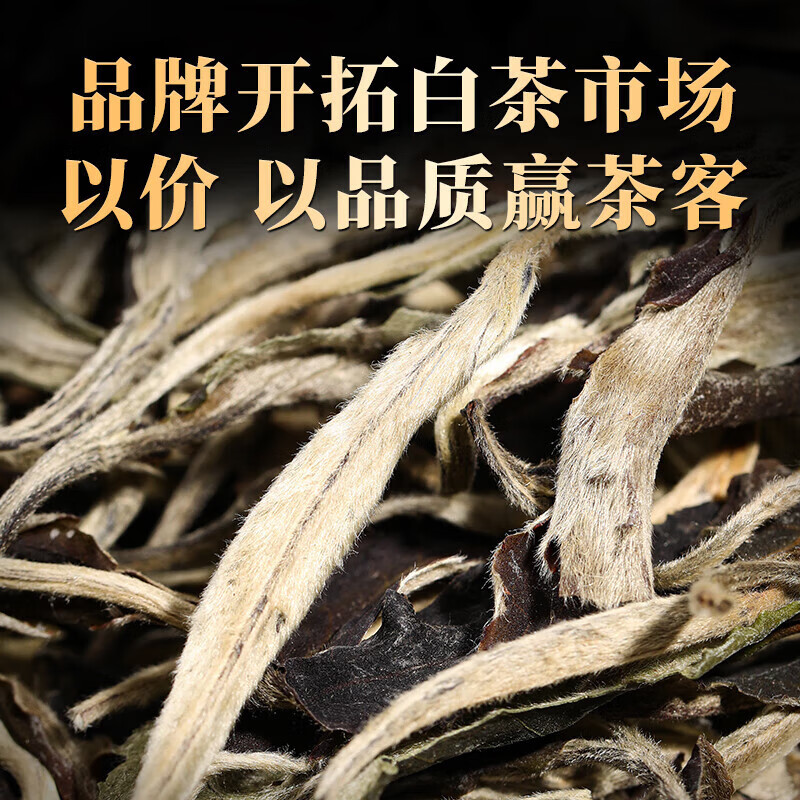 金星满天 月光白白茶 老白茶 云南白茶月光美人白牡丹白茶自饮茶茶叶2024年