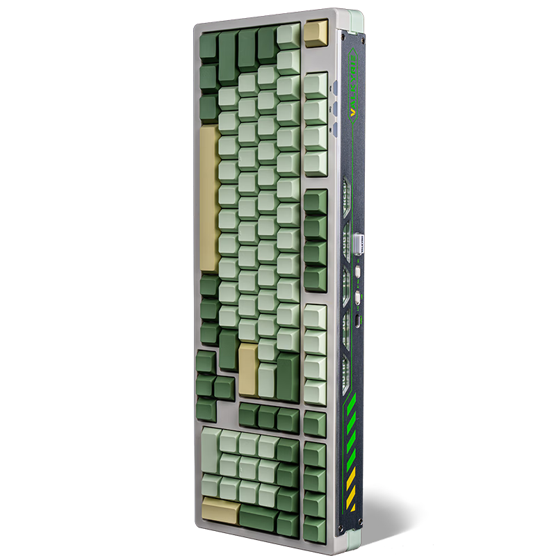 PLUS会员：瓦尔基里(VALKYRIE）VK99-清芸 客制化机械键盘 三模2.4G/有线/蓝牙 热