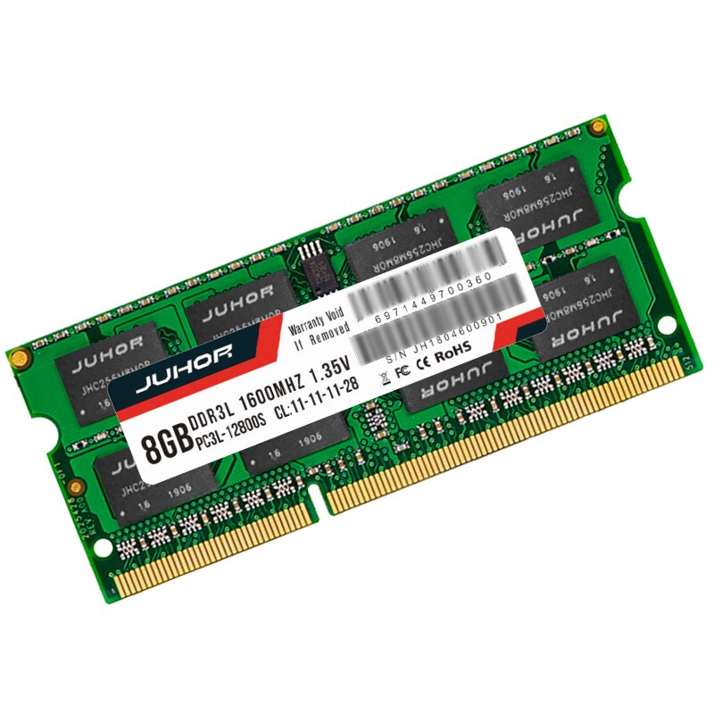 JUHOR 玖合 8GB DDR3L 1600 笔记本内存条 低电压 54元