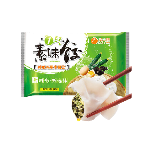 WDS foods 吴大嫂 “1只”素味饺 黄瓜鸡蛋木耳馅 800g 20.26元（需买3件，需用券