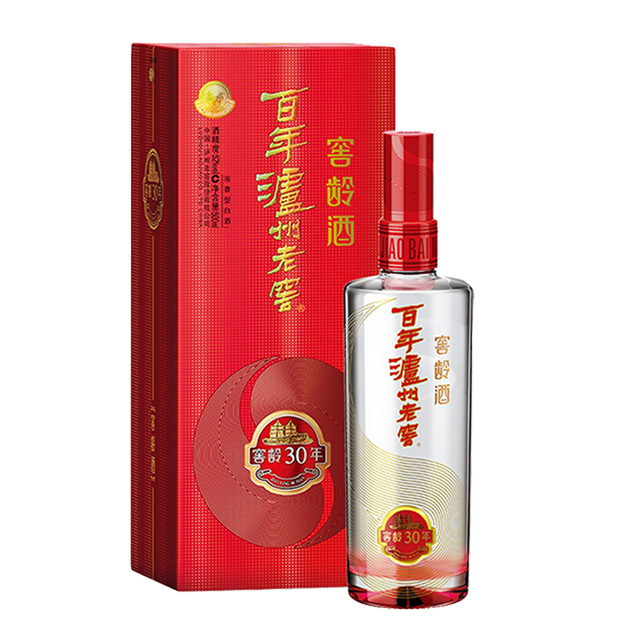 88VIP：泸州老窖 百年泸州老窖窖龄30年 52度浓香型高度白酒500ml*1瓶 179.55元（