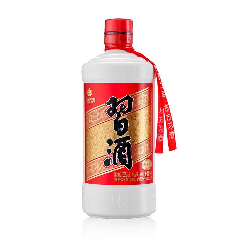 习酒 圆习酒 酱香型白酒53度 500ml 单瓶装 93.95元