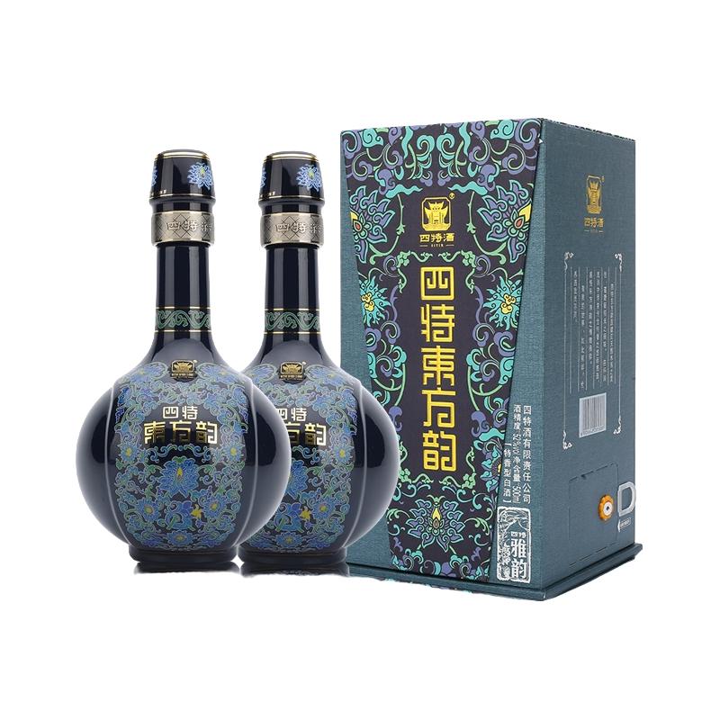 88VIP：四特酒 江西四特酒 东方韵雅韵 52度 500ml*2瓶 特香型白酒 宴请送礼佳