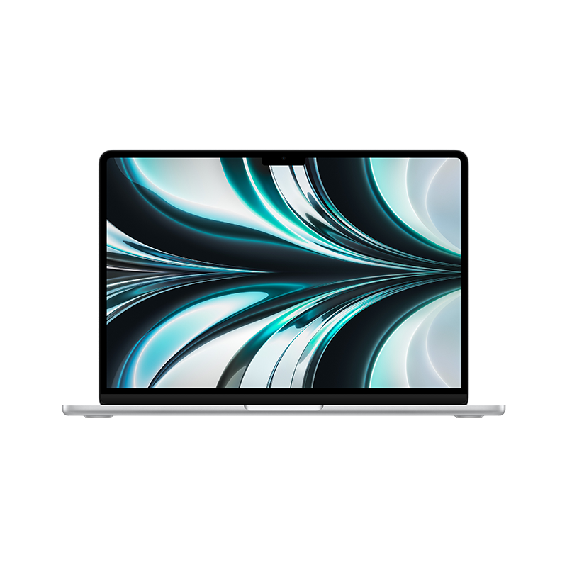 plus会员：Apple 苹果AI笔记本 2022MacBookAir 13.6英寸 M2(8+8核)8G 256G银色电脑MLXY3CH/