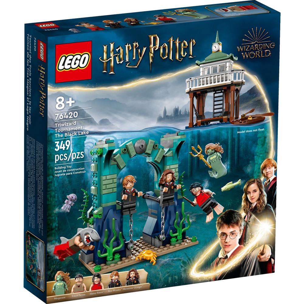 LEGO 乐高 Harry Potter哈利·波特系列 76420 三强争霸赛：黑湖 269.51元（需买