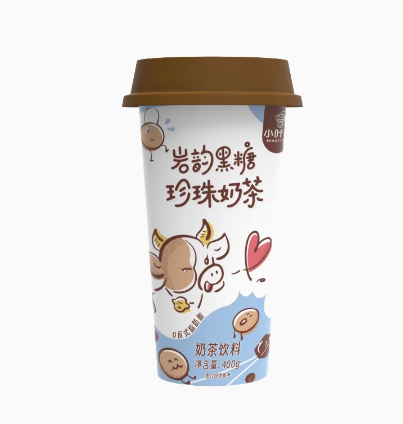 小叶妍 珍珠奶茶 400g*4杯 ￥12.9