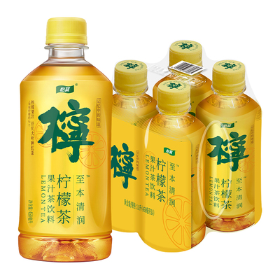 13日10点开始、百亿补贴万人团：怡宝柠檬茶菊花茶饮品饮料450nl*4瓶 7.9元包