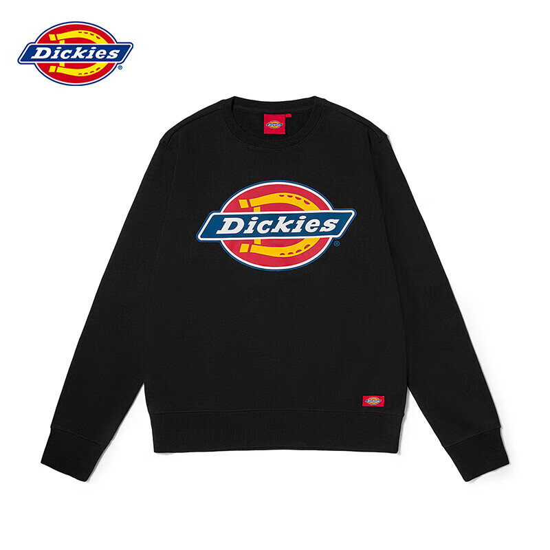 Dickies 帝客 男女款圆领卫衣 DK007059 黑色 M ￥179.05