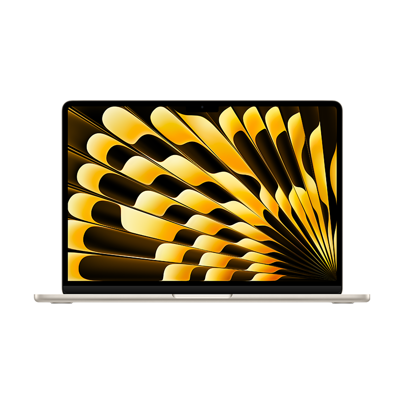 Apple 国补AppleAI笔记本/ 2025款 MacBook Air 13英寸M4(10+8核) 16G 256G星光色电脑Z1CV000
