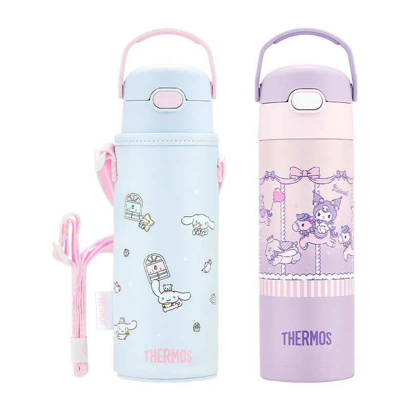 THERMOS 膳魔师 库洛米联名 儿童保温吸管杯 500ml 187.15元（需用券）