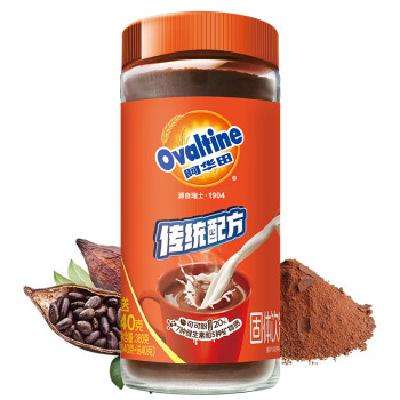 百亿补贴：Ovaltine 阿华田 传统配方可可粉 380g 瓶装 32.78元+3.12元淘金币 包邮