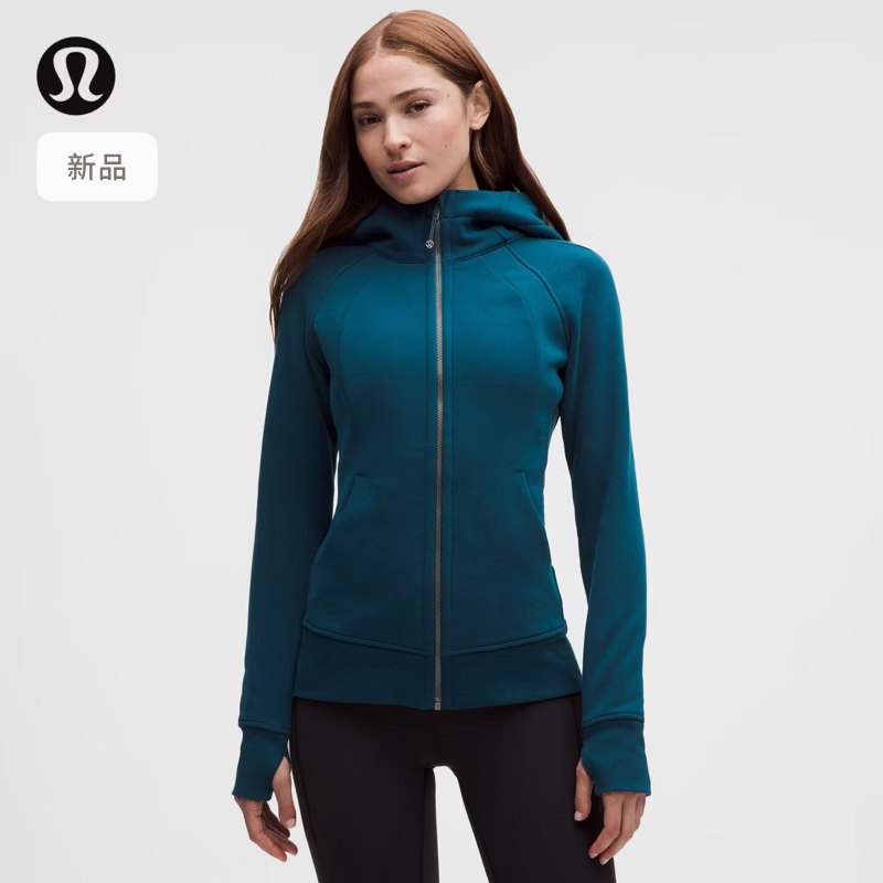 lululemon 丨Scuba 女士拉链连帽衫 LW3JGYS 混调深海蓝 S /6 980元 - 线报酷