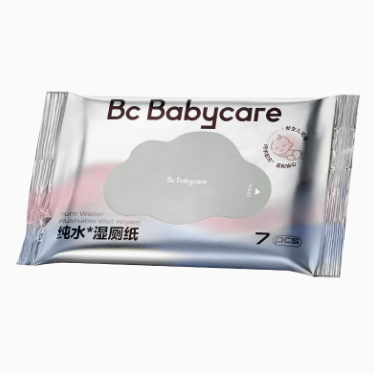 6包 babycare纯水湿厕纸巾便携装 券后9.9元