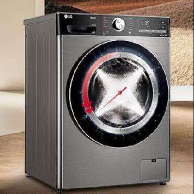 预售、PLUS会员：LG 小旋风系列 FCW12Y4PA 全自动洗衣机12kg 银 4315.8元包邮（双