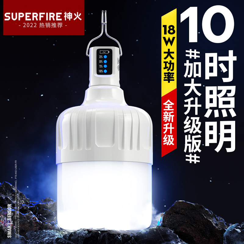 SUPFIRE 神火 GT10-S充电灯泡应急 40.5元
