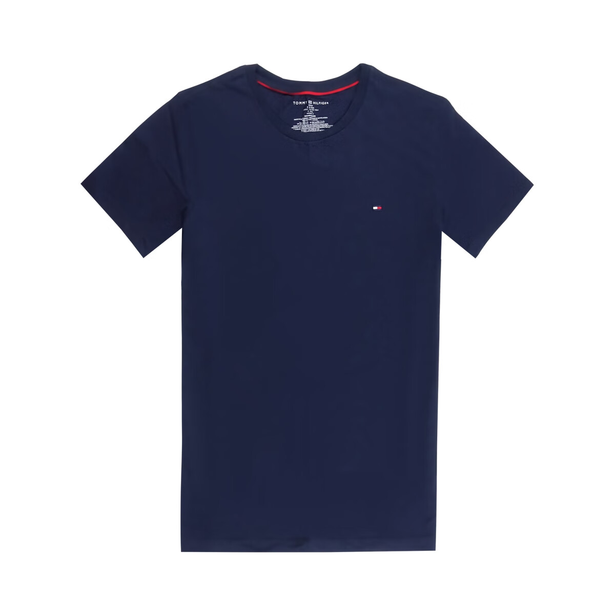 TOMMY HILFIGER 男士圆领短袖T恤 09T3139 藏蓝色 69元