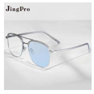 镜邦 JingPro 1.56急速感光变色镜片（变灰/变茶/变蓝/变粉）+超轻TR/合金镜框