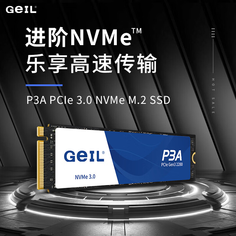 GeIL 高速 固态硬盘 500GB 499元 - 线报酷