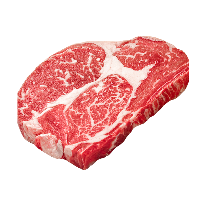肉鲜厨师澳洲谷饲和牛牛排1kg 原切西冷上脑眼肉 78.92元（需领券）