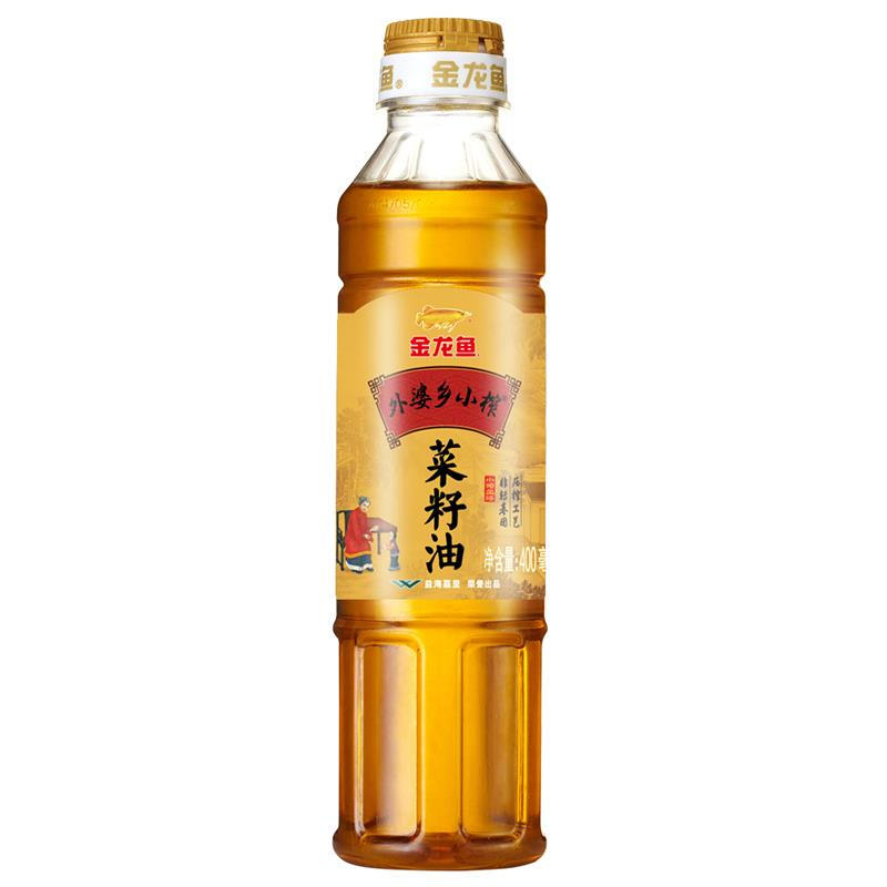 移动端：金龙鱼 外婆乡小榨 菜籽油 400ml 4元（需用券）