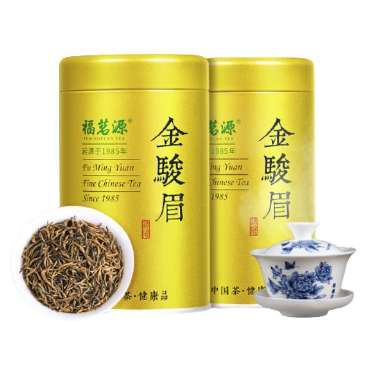 移动端、京东百亿补贴：FUMINGYUAN TEA 福茗源 红茶 特级 250g 2罐装 59元