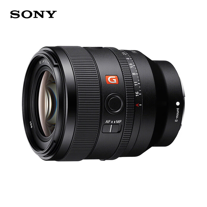 SONY 索尼 FE 50mm F1.4 GM 全画幅大光圈定焦G大师镜头 人像摄影 SEL50F14GM 官方标