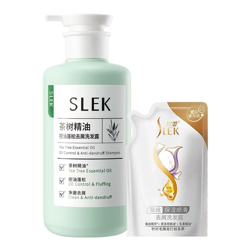 88VIP：SLEK 舒蕾 洗发水470g+蚕丝袋装260ml 18.91元包邮（双重优惠）