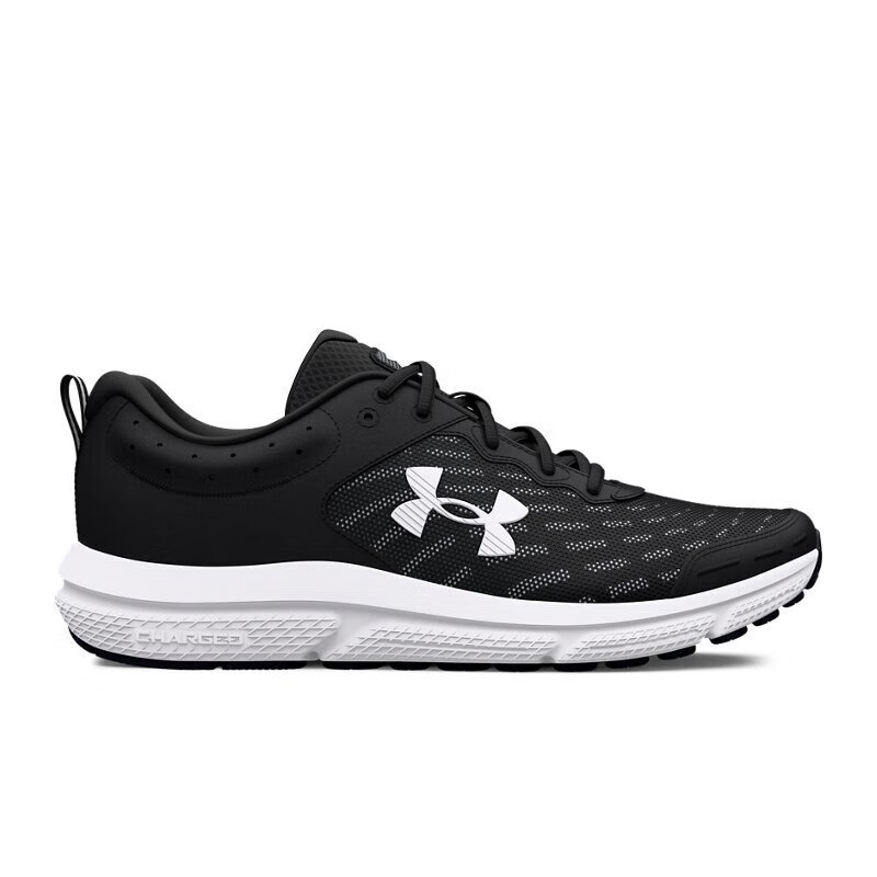 安德玛 UNDERARMOUR）秋冬Charged Assert 10男子运动跑步鞋3026175 黑色001 42.5 154.77元